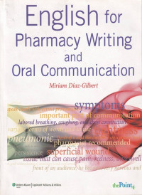Image of English for pharmacy writing and oral communication