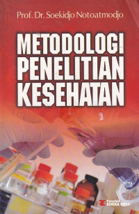 Image of Metodologi penelitian kesehatan