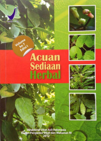 Image of Acuan sediaan herbal (volume 7)