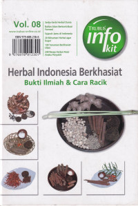 Image of Herbal Indonesia berkhasiat: bukti ilmiah dan cara racik (vol. 08)
