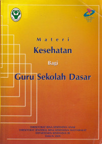 Image of Materi kesehatan bagi guru sekolah dasar