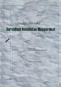 Image of Kumpulan slide kuliah surveilens kesehatan masyarakat