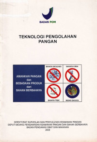 Image of Teknologi pengolahan pangan