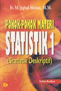 Image of Pokok-pokok materi statistik 1 (statistik deskriptif)