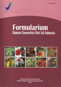 Image of Formularium : ramuan etnomedisin obat asli Indonesia (volume 2)