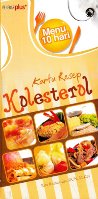 Image of Kartu resep : kolesterol