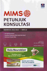 Image of MIMS Petunjuk Konsultasi edisi 2022/2023